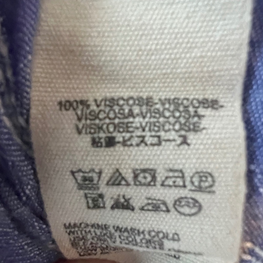 Free People Blue White Striped Smocked‎ Midi Dress Sleeveless Ruffle Pockets XS - Picture 6 of 10